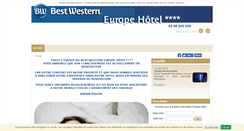 Desktop Screenshot of europe-hotel-brest.fr